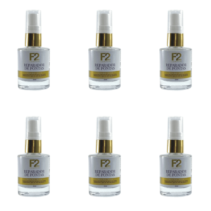 Combo 6 Reparadores de Pontas F2 Cosméticos