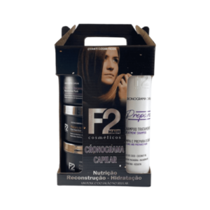 Kit Cronograma Capilar F2 Cosméticos
