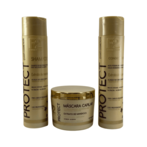 Kit Extrato de Mandioca F2 Cosméticos
