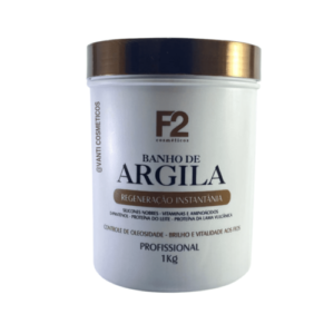 Máscara Banho de Argila F2 Cosméticos 1Kg