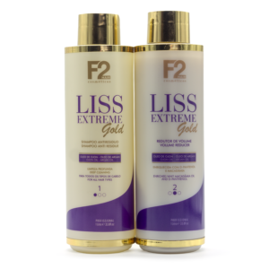 Progressiva Liss Extreme Gold F2 Cosméticos 2x1L